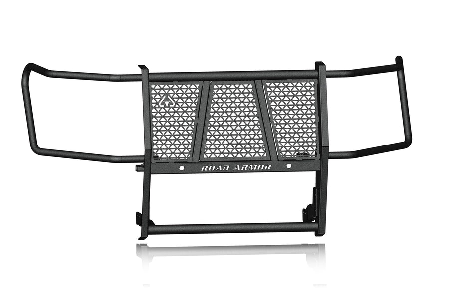 Vaquero Road Armor 2202-BRSH Front Grille Guard - Texture Black - Compatible with: 2020-2026 GMC Sierra 2500 3500