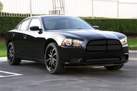 2011-2014 Charger T-Rex Grilles Upper Class Series Main Grille, Black, 4 Pc, Replacement - PN #51442