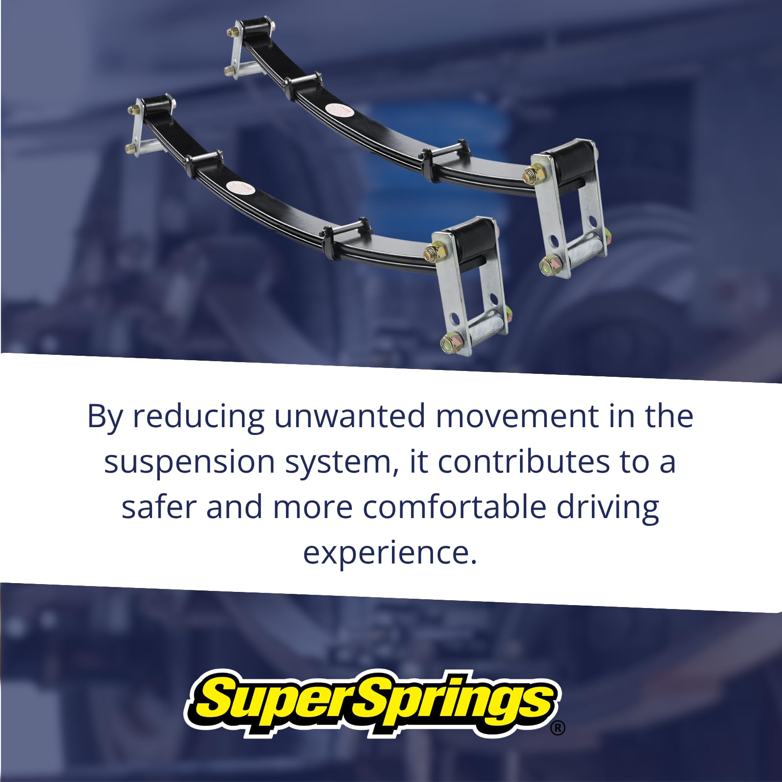 SSA24 SuperSprings Leaf Spring Suspension Enhancer
