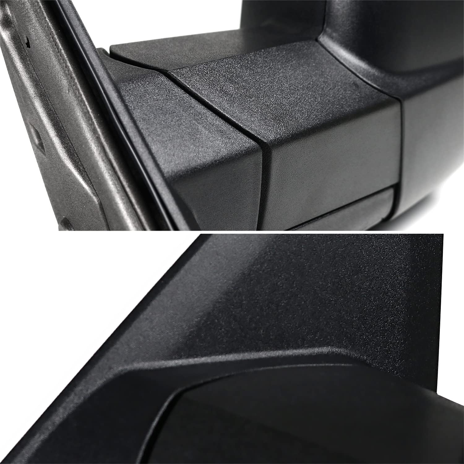 Left Driver Side View Mirror Spec-D Tuning Manual Compatible with 2009-2018 Dodge Ram 1500, 2019-2021 Classic