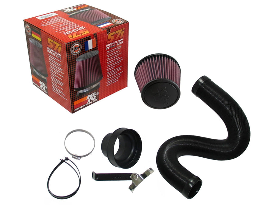 Cold Air Intake System K&N: High-Flow Air-Filter, Increase Performance & Horsepower: Compatible with 2007-2013 FIAT/ALFA ROMEO Punto; Mito; Punto Evo; Grande Punto; 57-0679