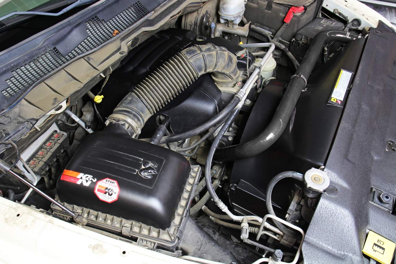 HPS Reinforced Black Silicone Radiator Coolant Hose Kit Compatible for 2009-2020 Ram 1500 2010-2018 Ram 1500 2011-2018 Ram 3500 5.7L V8 without oil coolers, 57-1818-BLK