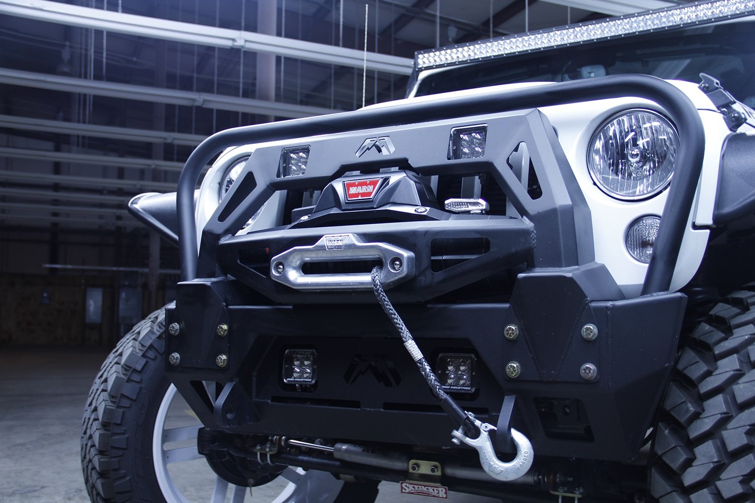 Fab Fours Wrangler Jk 07-17 Fmj Winch Modifier