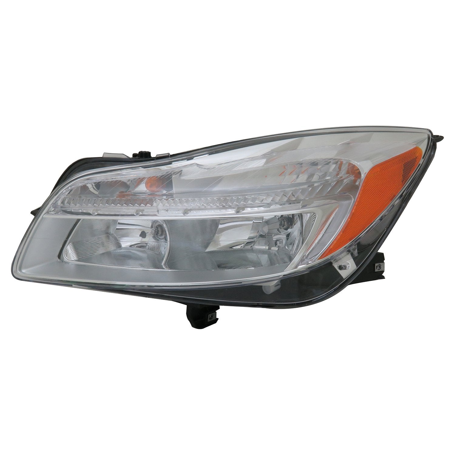 Left TYC Headlight Assembly Compatible with 2011-2013 Buick Regal