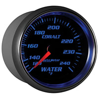 Cobalt Auto Meter 7932 Mechanical Water Temperature Gauge