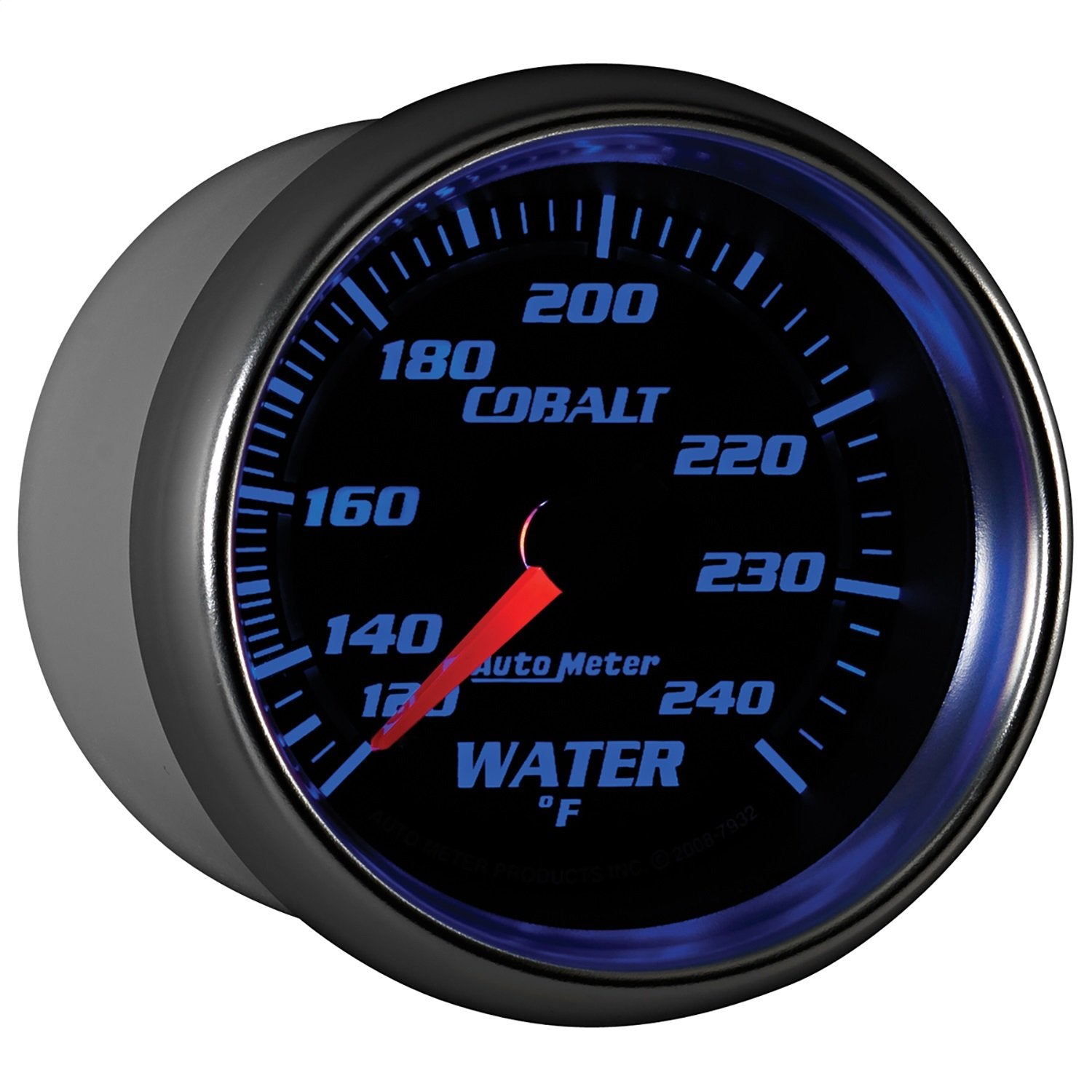 Cobalt Auto Meter 7932 Mechanical Water Temperature Gauge