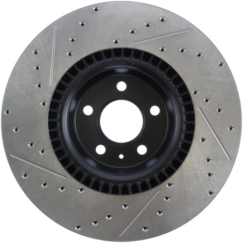 Sport Drilled/Slotted Brake Rotor StopTech 127.33134L (Front Left), 1 Pack