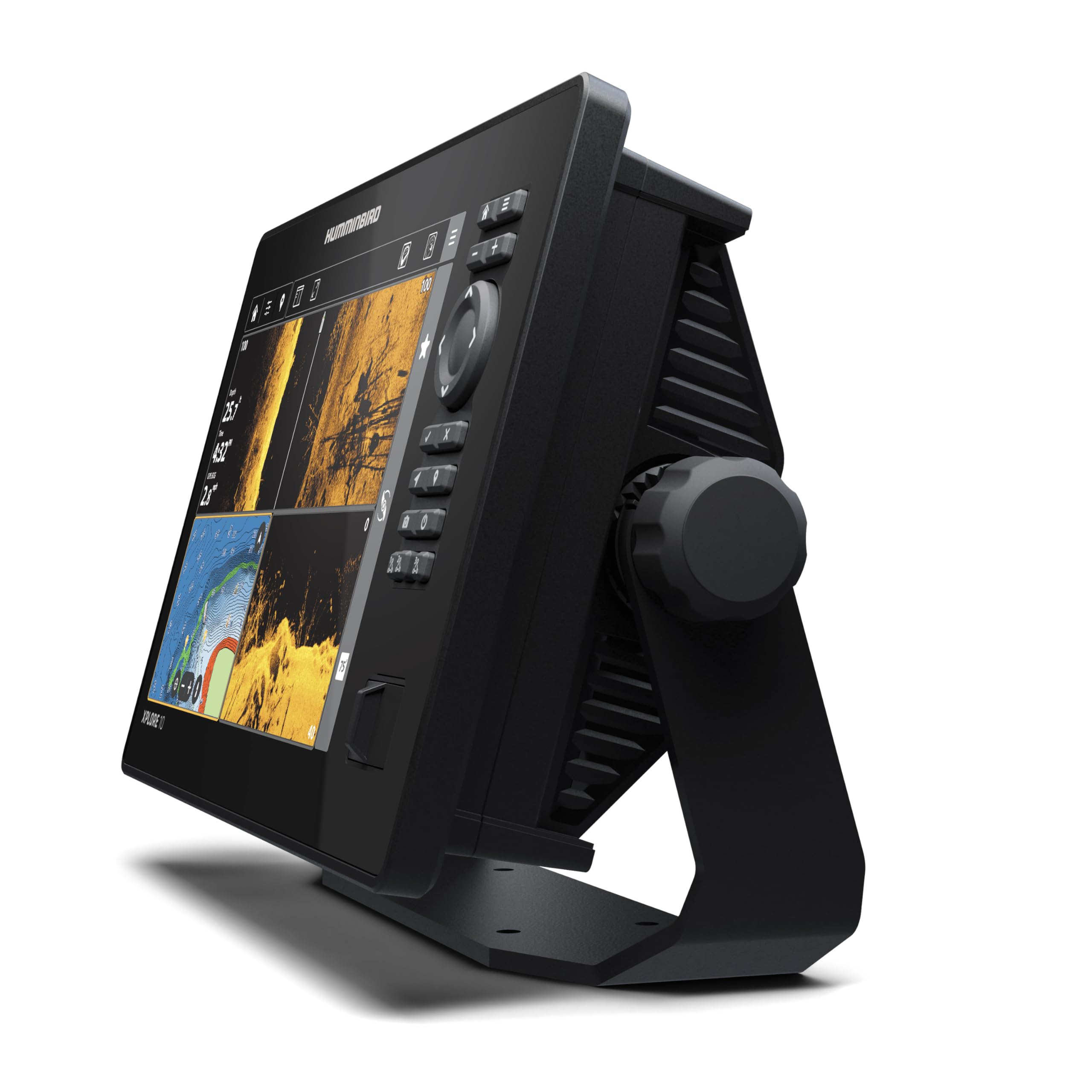 Humminbird GPS Fish Finder XPLORE 10, MEGA Side Imaging+ & HD Touchscreen (Control Head Only)