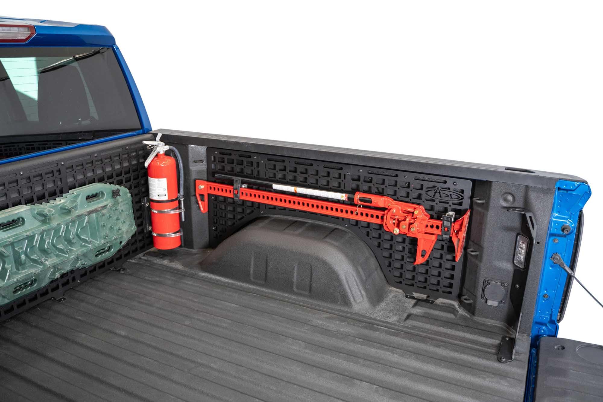 Molle Panels Bed Side for the 2019-2024 Chevy Silverado 1500/GMC Sierra 1500 | Molle Pattern Offers Diverse Mounting Solutions | Made in The USA | Addictive Desert Designs (Passenger Side Full Kit)