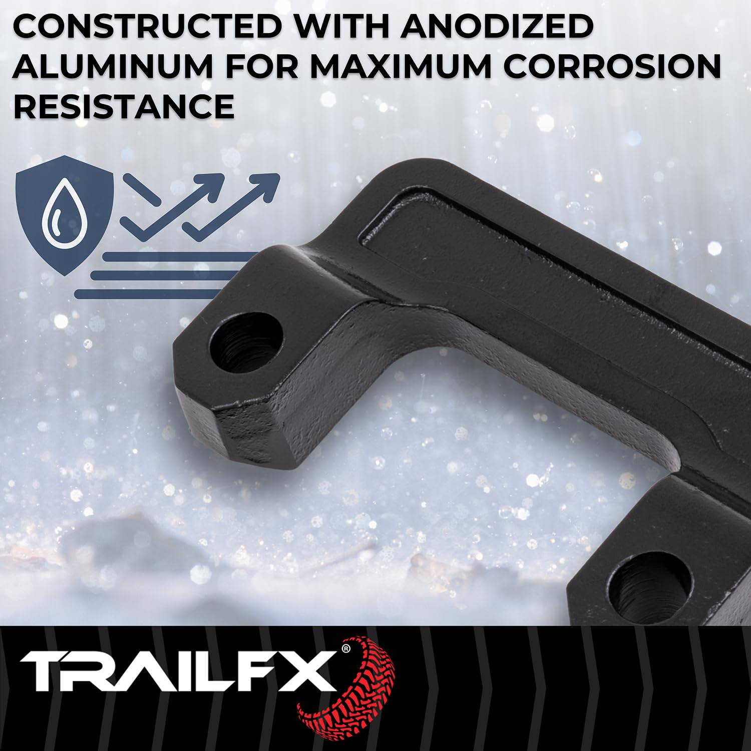 Trail FX Suspension Leveling Kit G20LL5, 2 Inch Lift, Lower Strut Spacer, Aluminum, With Strut Spacers And Installation Hardware