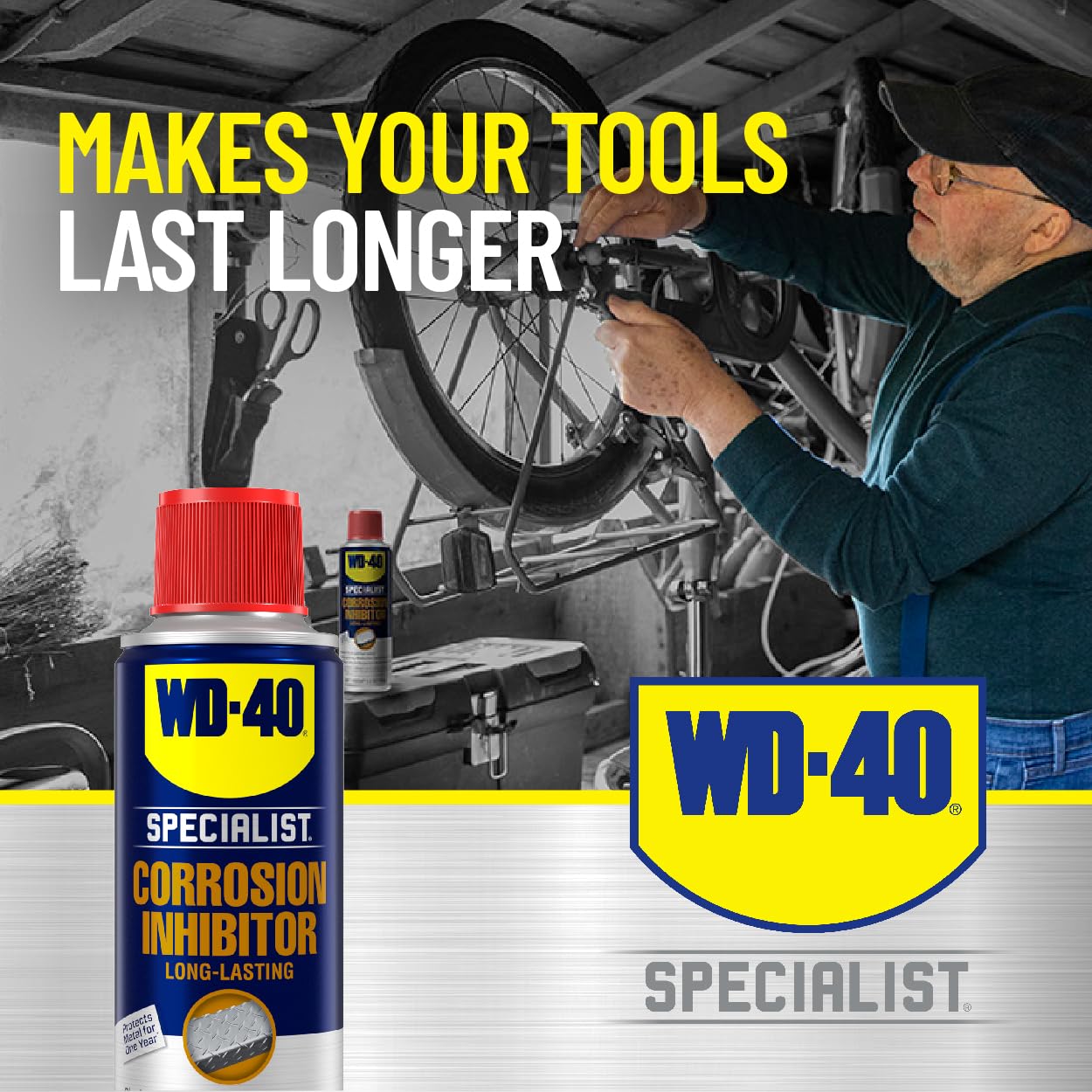 WD-40 Corrosion Inhibitor Specialist, Long-Lasting Anti-Rust Spray, 6.5 OZ