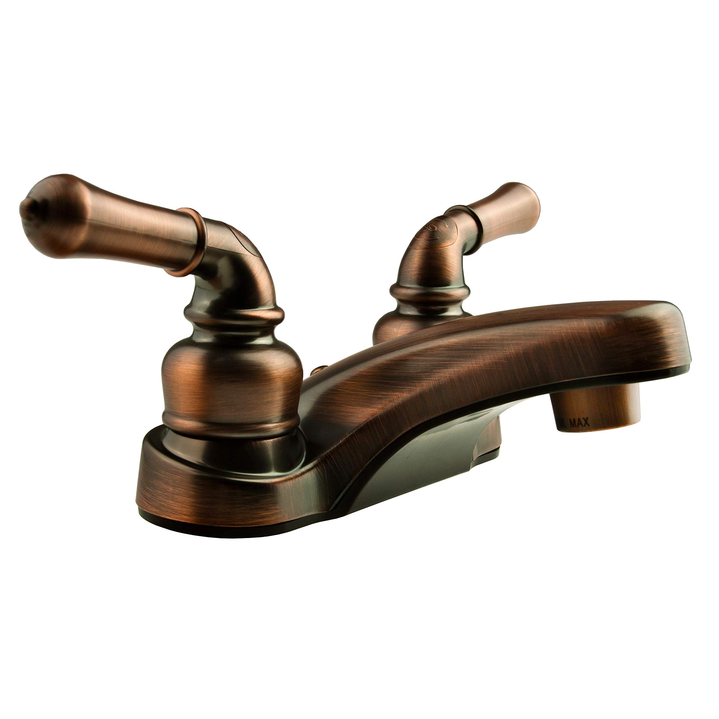 Dura Faucet RV DF-PL700C-ORB 2-Hole Bathroom Faucet with Classic 2-Handles (Oil Rubbed Bronze)