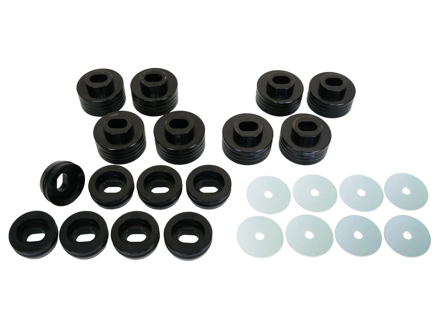 W93567 Whiteline Body Mount Bushing Assembly Compatible with 07-10 Chevrolet, GMC