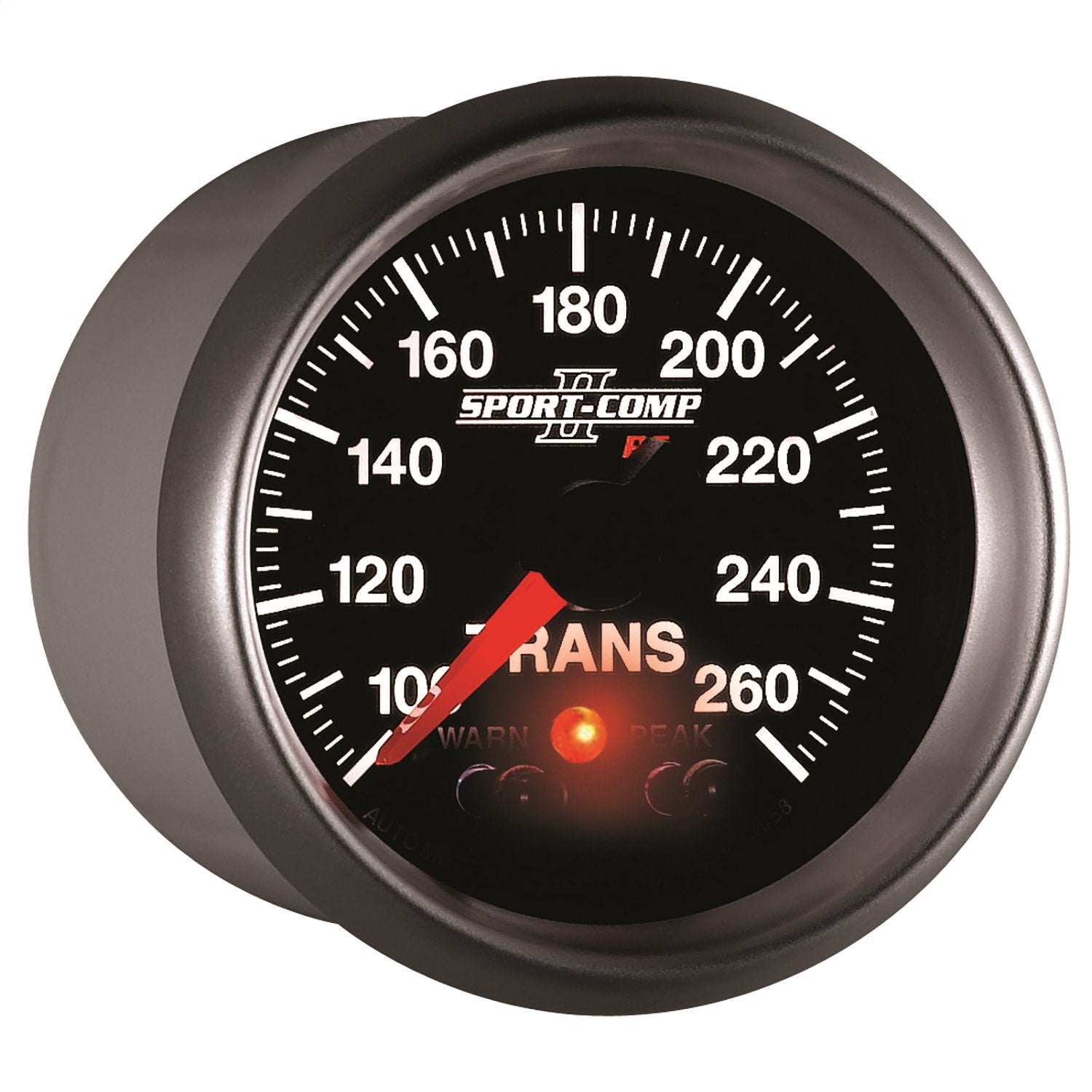 Auto Meter 3658 2-1/16" Full Sweep Electric 100-260 F Transmission Temperature Gauge