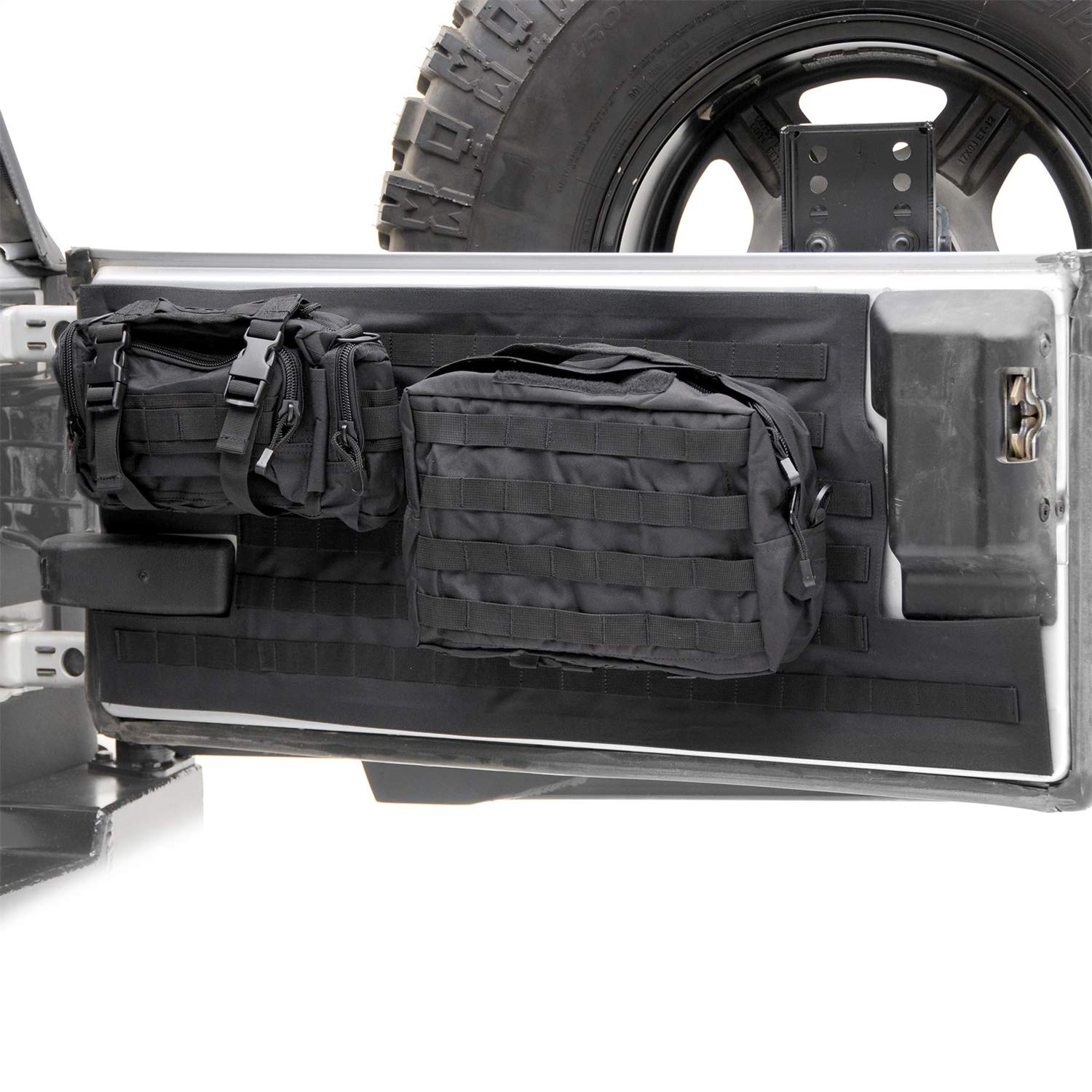 SmittyBilt TAIL GATE GEAR CVR BLK - SB5662201