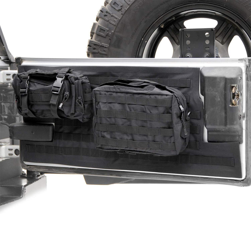 SmittyBilt TAIL GATE GEAR CVR BLK - SB5662201