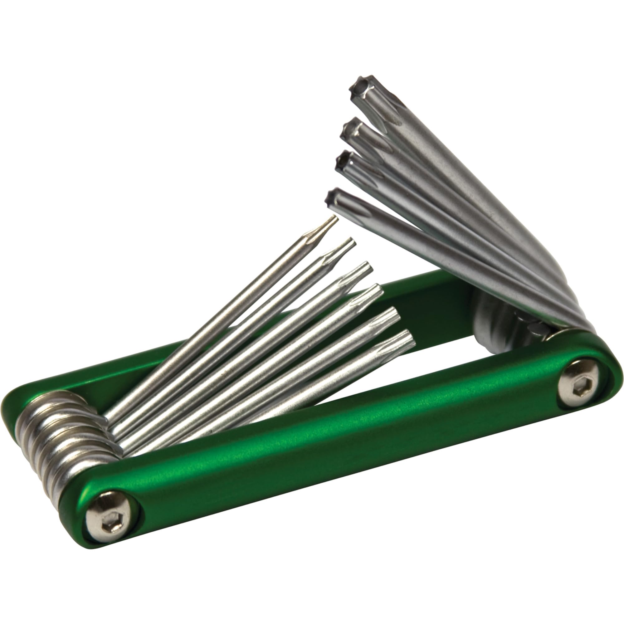 10-Piece Performance Tool Aluminum Folding Star Hex Key