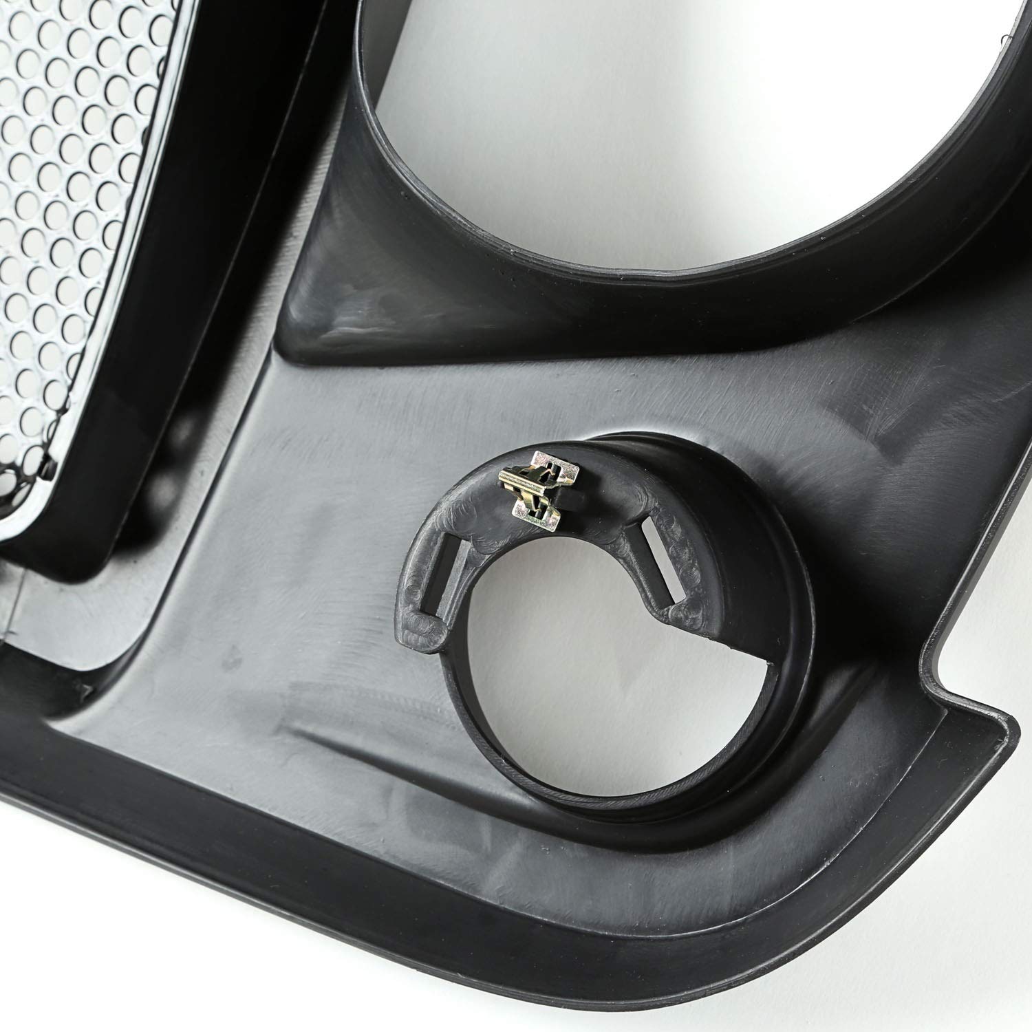 Spartan Grille, Satin Black | Rugged Ridge | 12034.01 | Fits 2007-2018 Jeep Wrangler JK