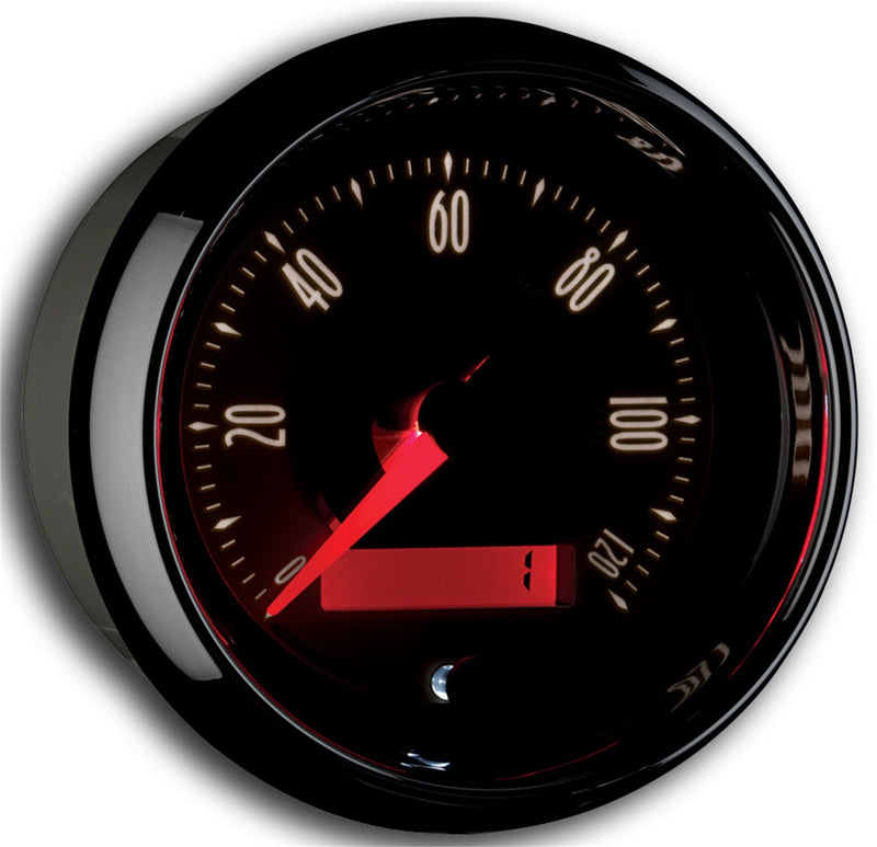Auto Meter 1186 3-3/8" Cruiser 120 mph Programmable Speedometer Gauge