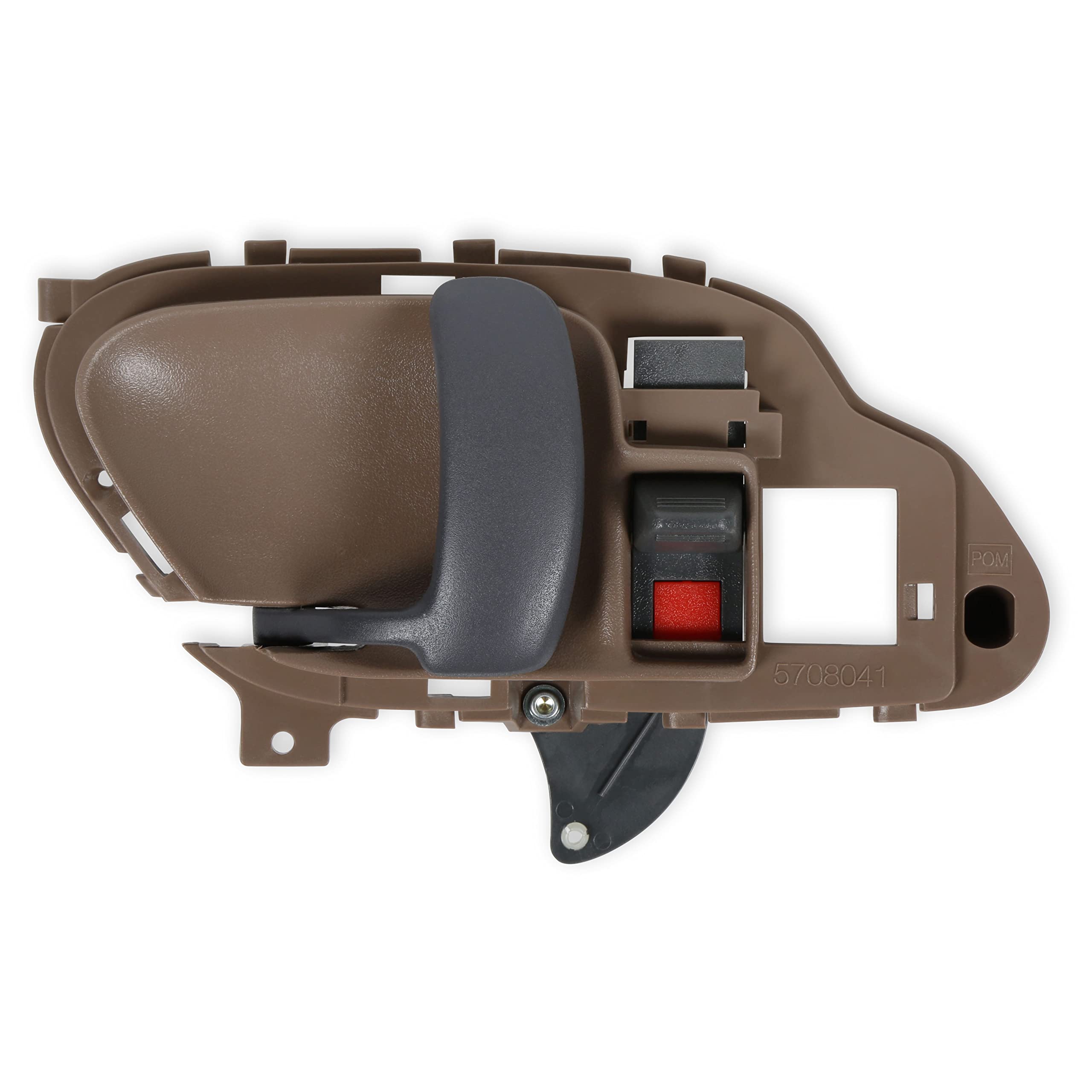 Holley 05-154 Classic Trucks Inner Door Handle Beige with Black Handle - LH