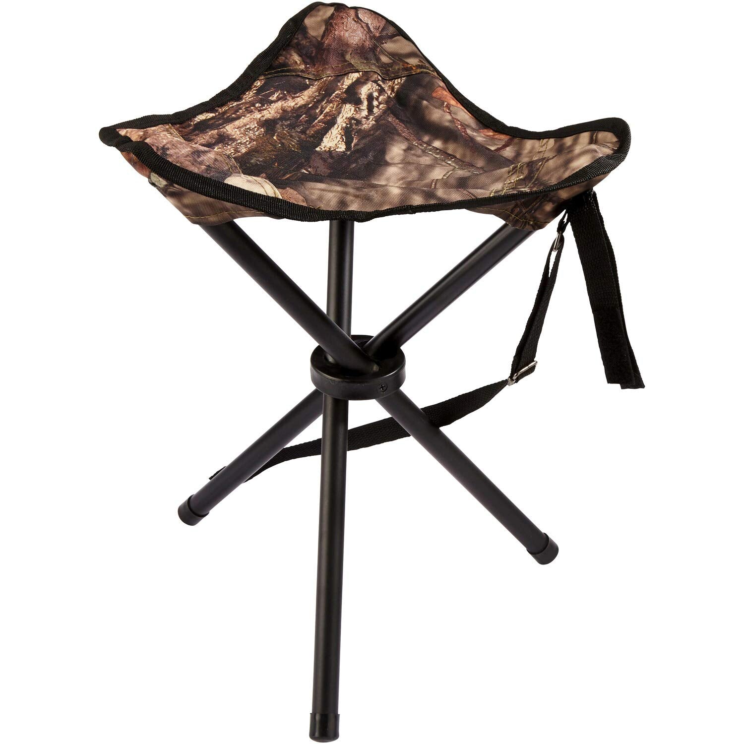 Ameristep Folding Design Portable Hunting Lightweight Heavy-Duty Tripod Stool, Mossy Oak Break-Up Country