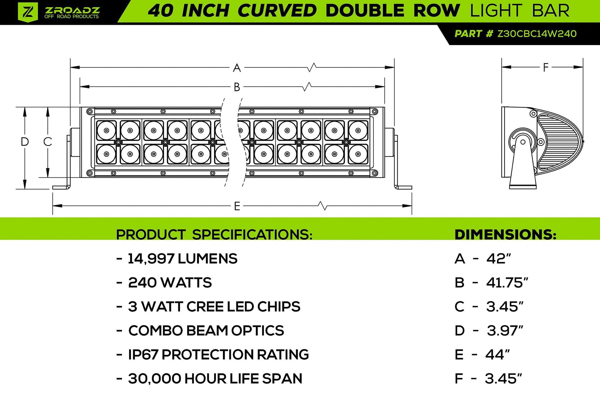 Torch Grille T-Rex Grilles 2016-2018 Silverado 1500, Black, 1 Pc, Replacement, Chrome Studs with (1) 40" LED - PN #6311271