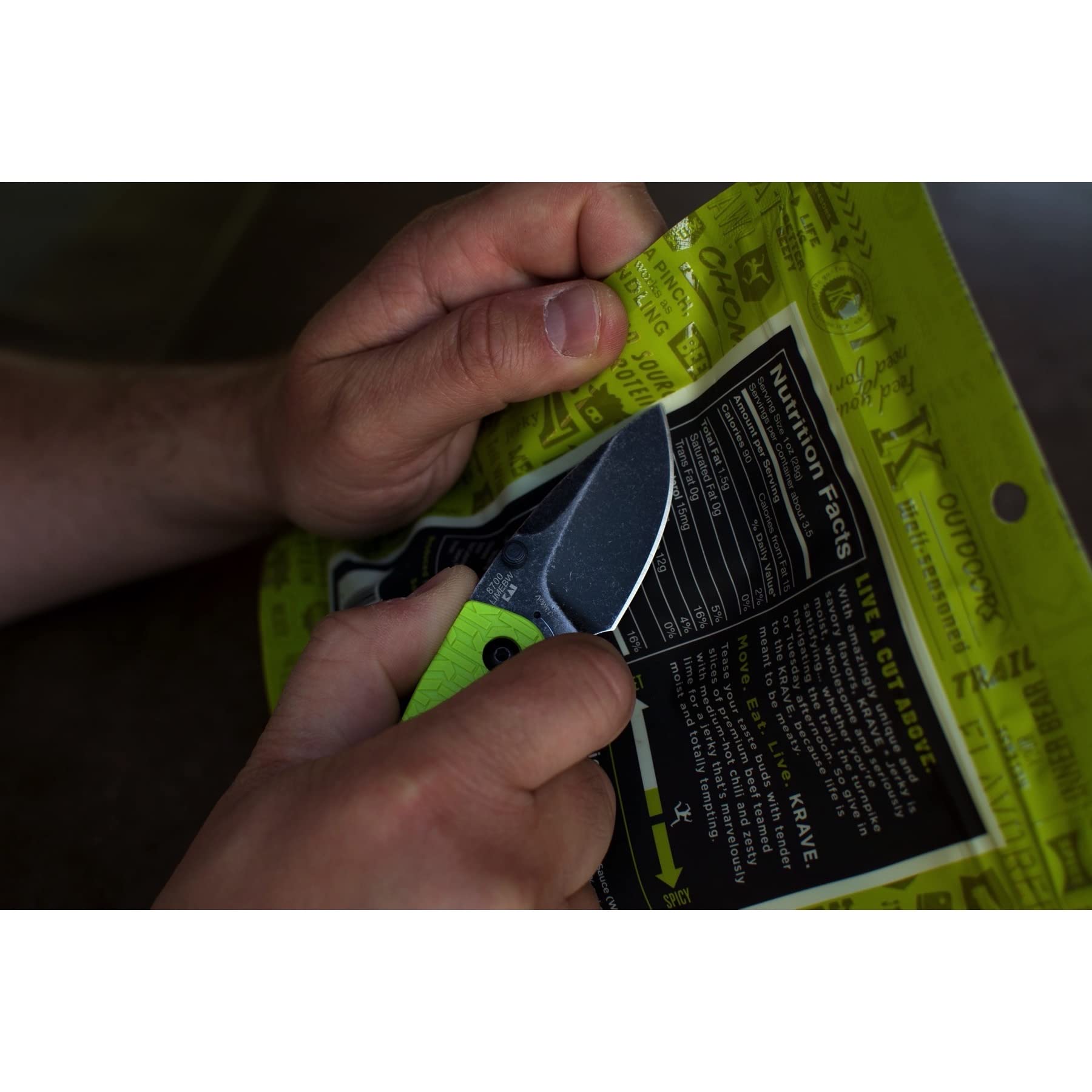 Kershaw Folding Shuffle Pocket Knife, Lime Green, 2.4 Inch Stainless Steel Drop Point Blade, EDC Utility, with Flathead Screwdriver, Manual Opening, Everyday Carry Pocket Knife for Men and Women