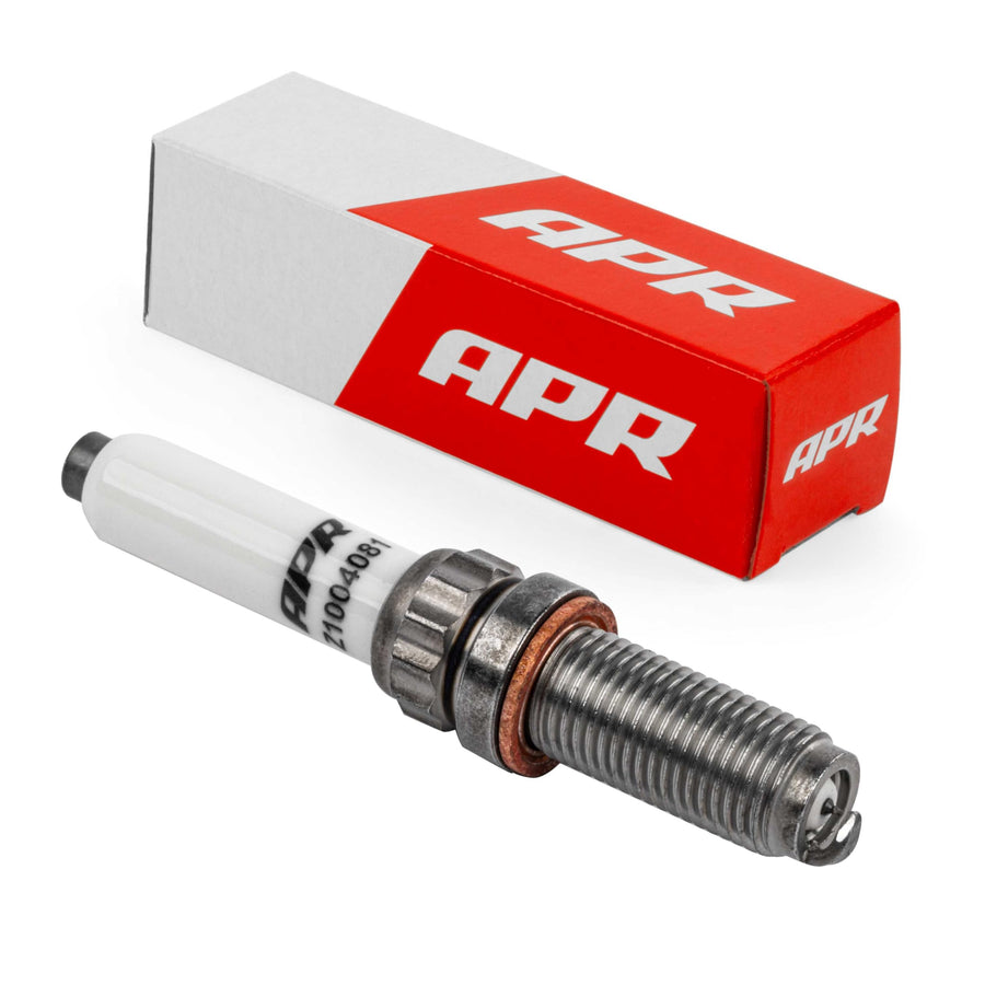 Iridium Pro Spark Plug APR Z1004081 - For Audi EA839, EA825 & Porsche 9A2 engines - fits select Audi, Lamborghini, Porsche, & Bentley - 12x26.5x14mm - Heat Range 10 - Replaces OEM 06M905606F - 1 pack
