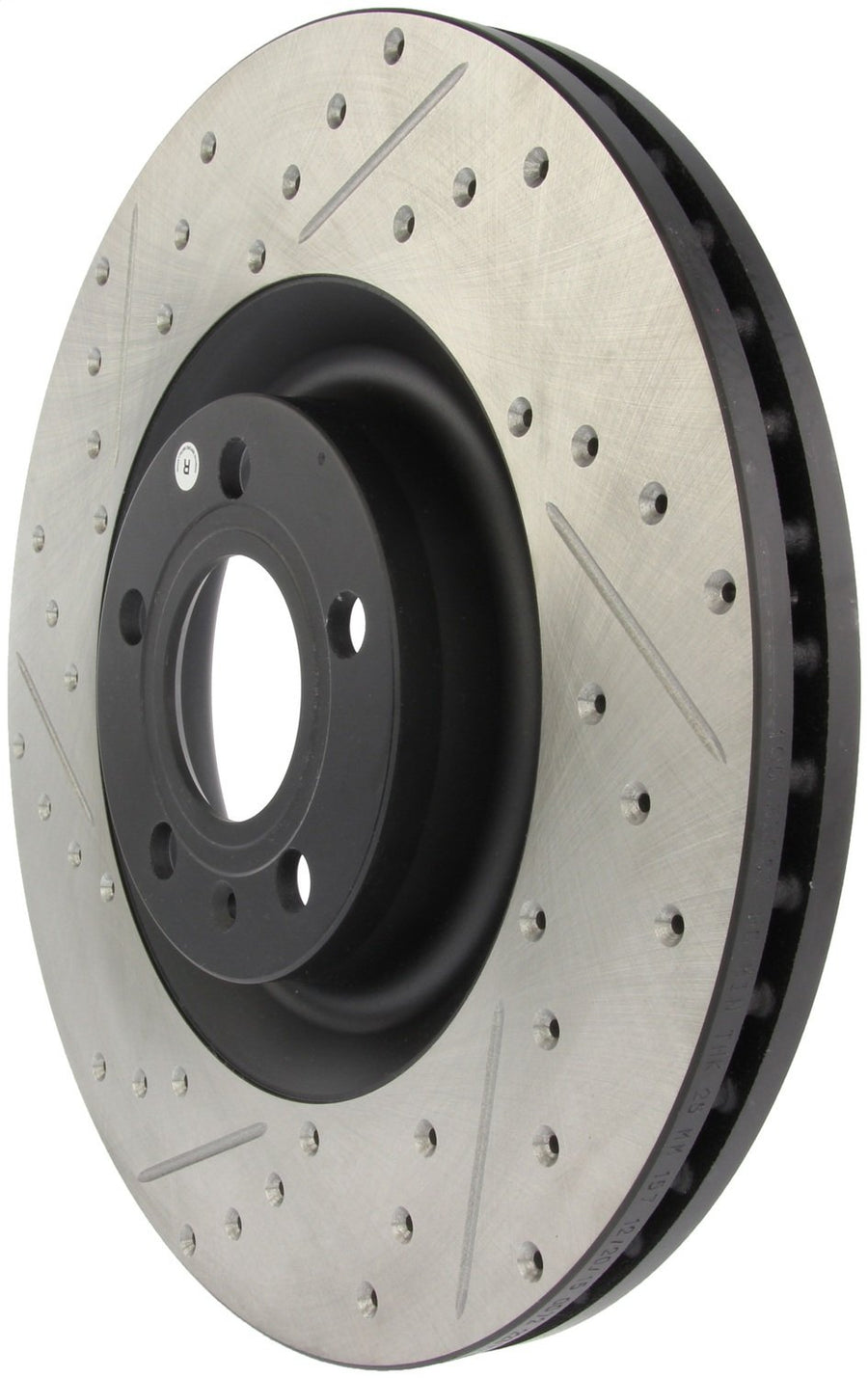 Sport Drilled/Slotted Brake Rotor StopTech 127.33087R (Front Right), 1 Pack