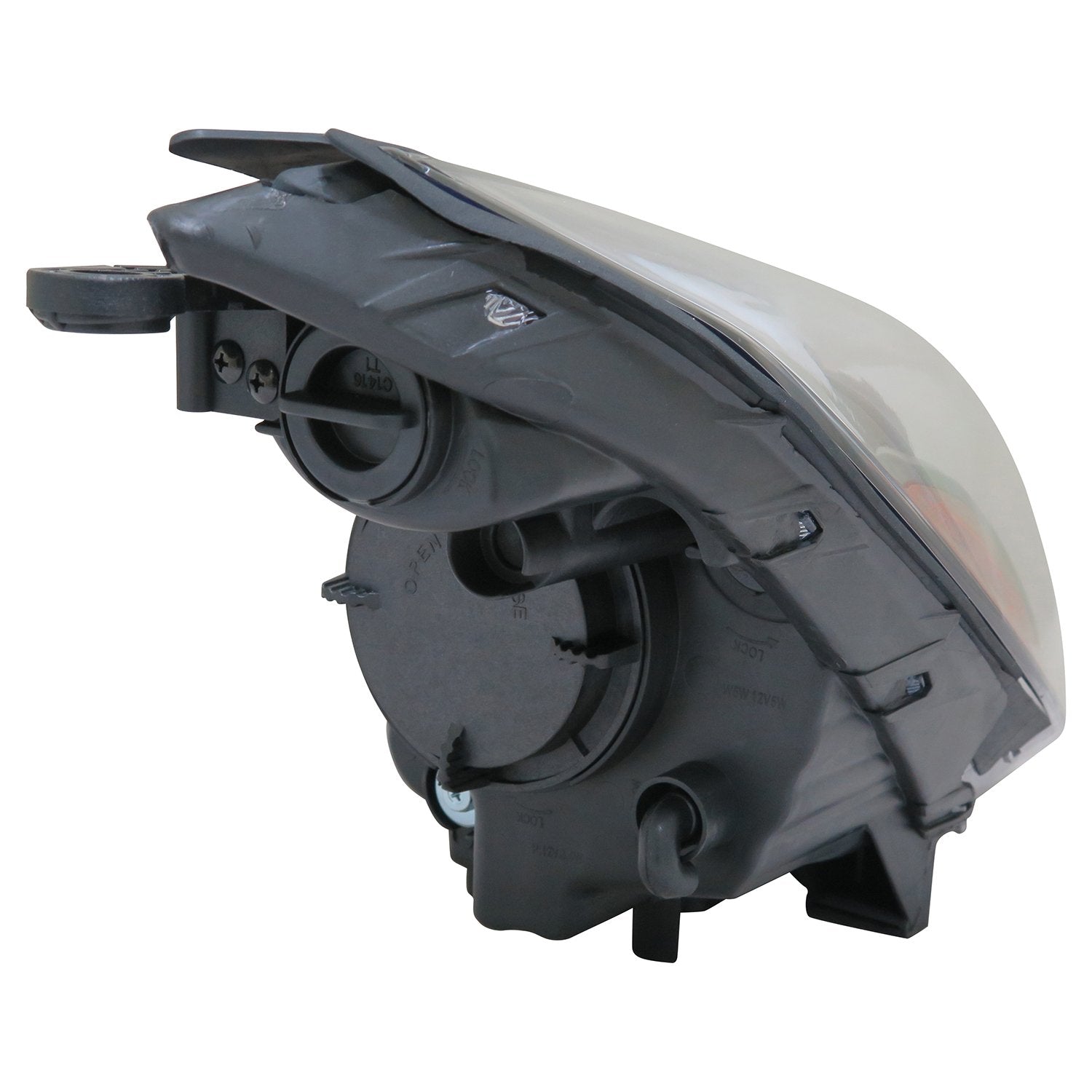 Right TYC Headlight Assembly Compatible with 2014-2015 Hyundai Tucson