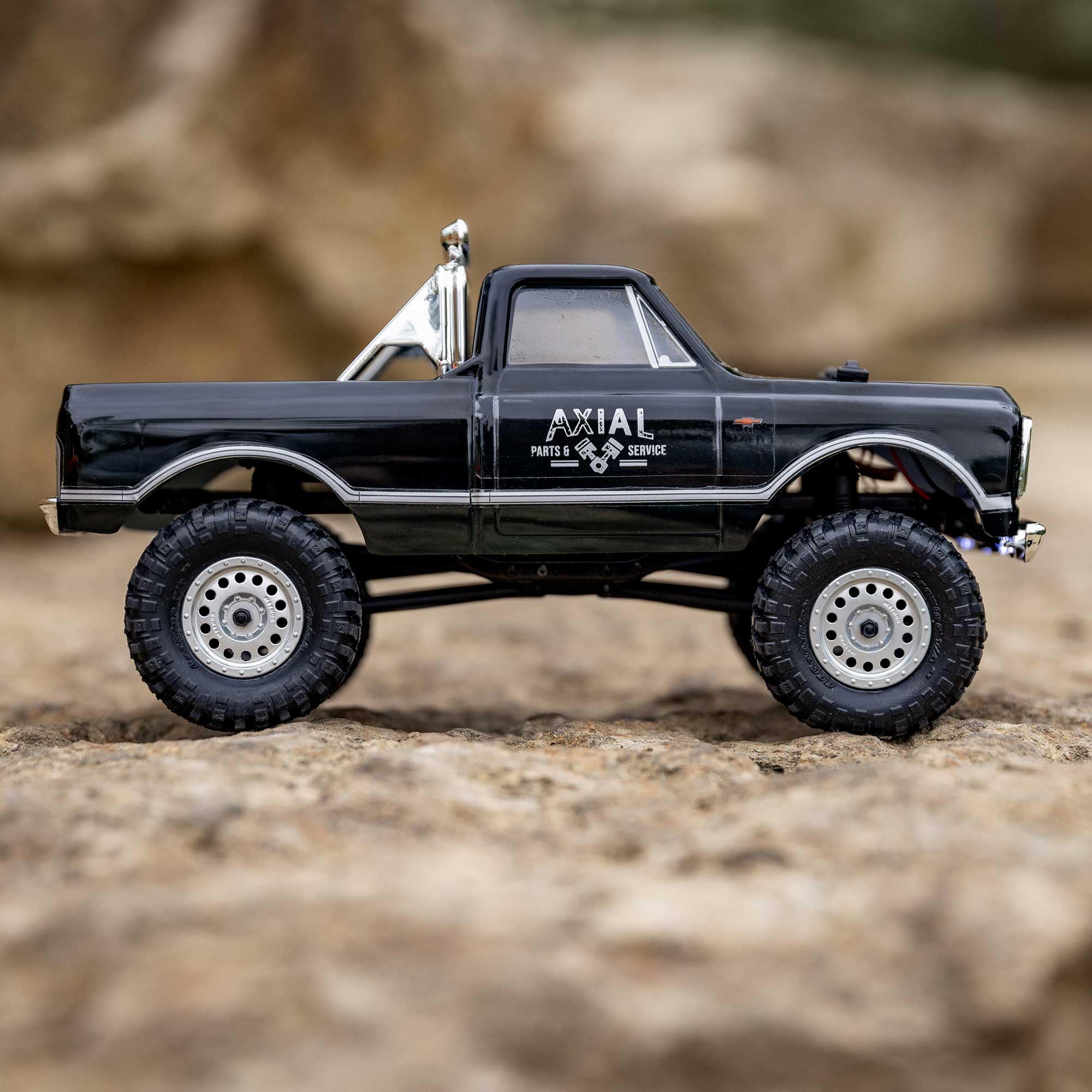 Axial 1/24 RC Truck SCX24 1967 Chevrolet C10 4WD RTR (Comes with Everything Needed to Run), Black, AXI00001V2T4