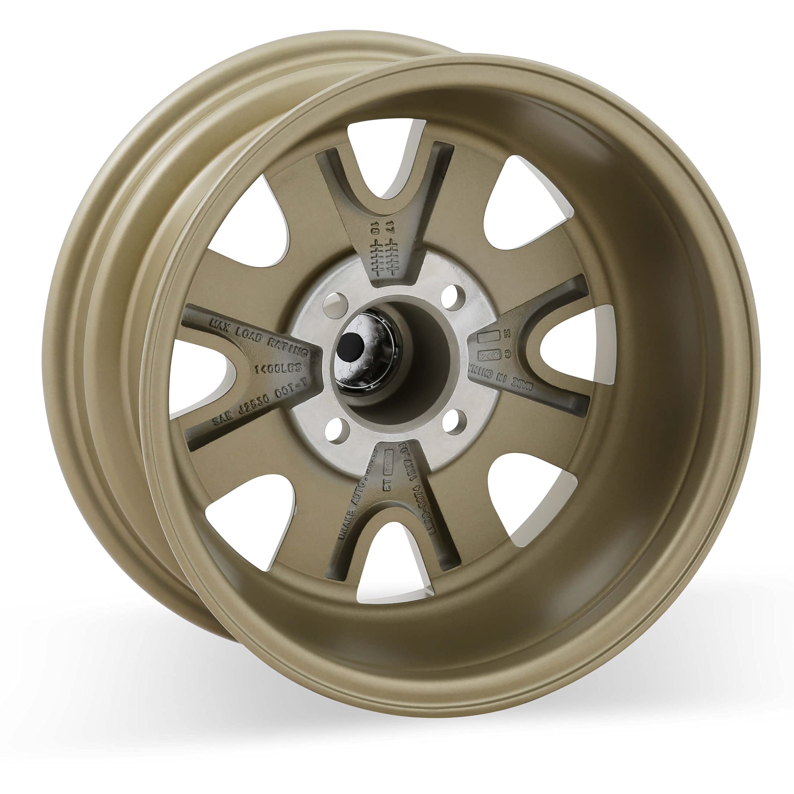 15X7 Legendary Wheel - Hb4 Alloy Rim-4Lug-Gold (LW90-50744F)
