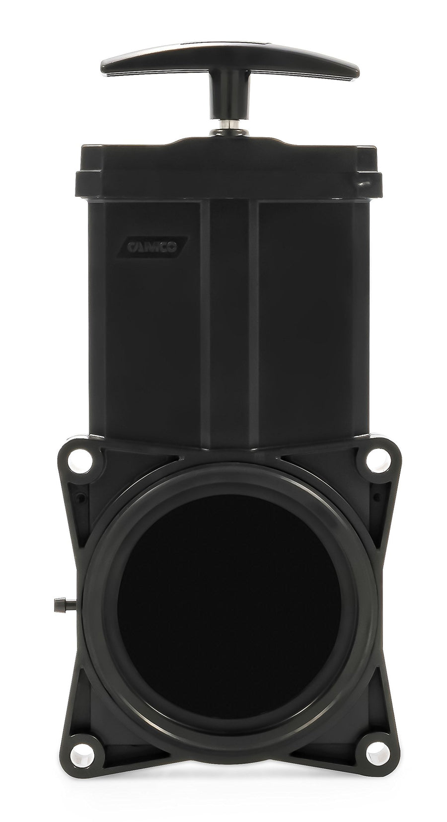 Camco Replacement RV Waste Valve with Handle - Features Durable Plastic Handle & 3-Inch Diameter Valve Opening (39513)