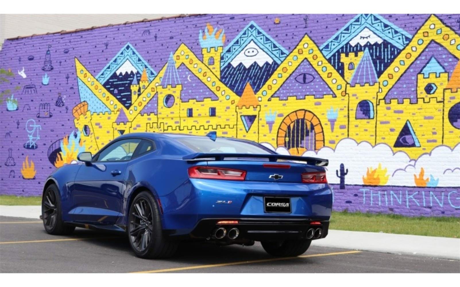X-Pipe Corsa Exhaust (Chevrolet Camaro SS 2016-2018), 1 Pack