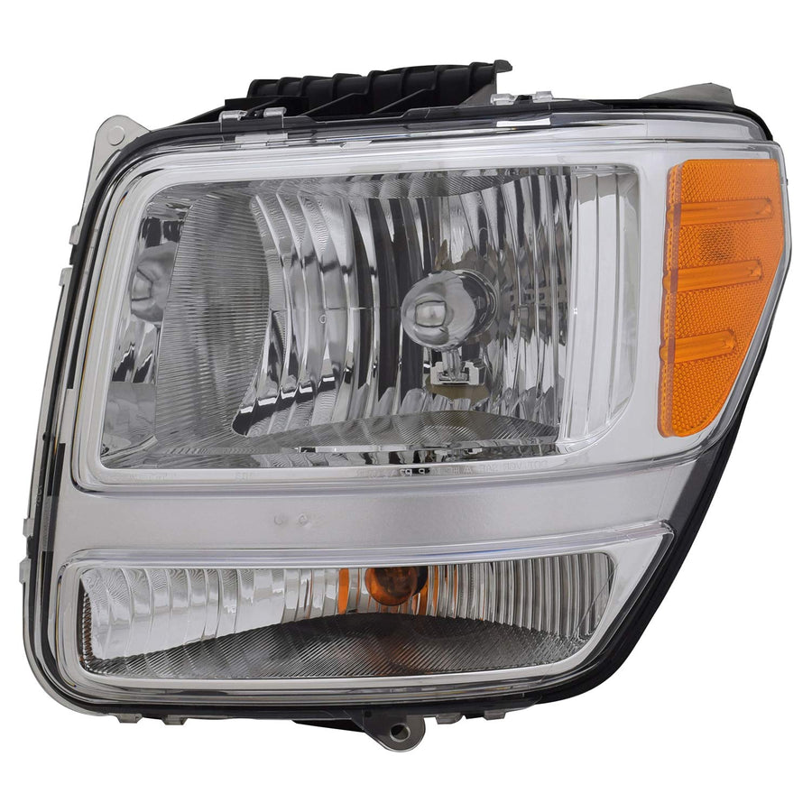 Left TYC Headlight Assembly Compatible with 2007-2011 Dodge Nitro