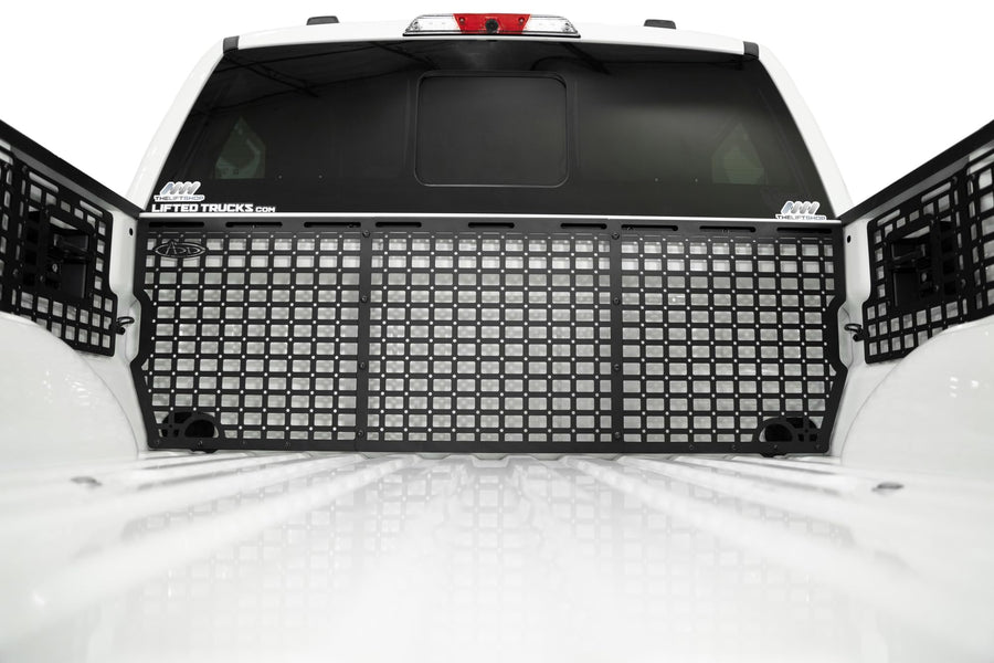 Molle Panels Bed Cab for The 2021-2023 Ford F-150 & Ford F-150 Raptor | Keeps Bed Floor Clear for Larger Loads | Made in The USA | Addictive Desert Designs (Full Kit)