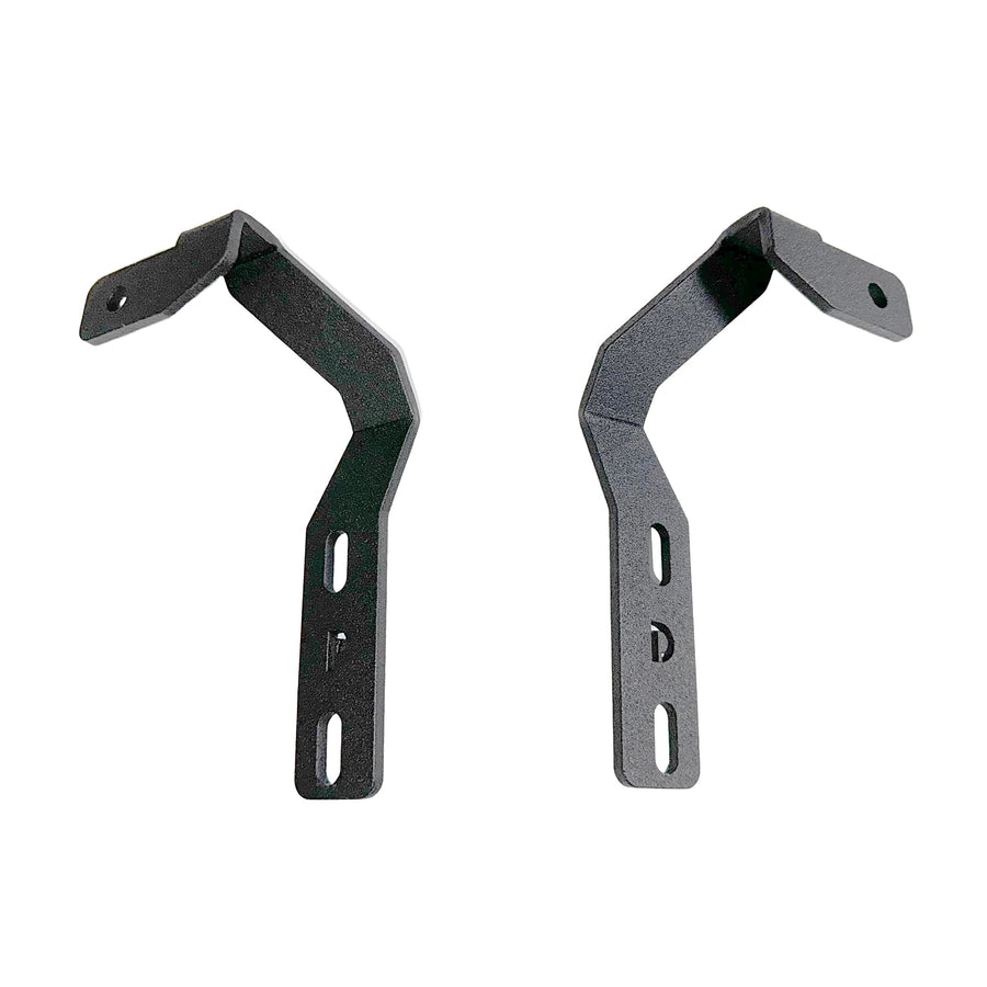 XE Go Rhino Hood Hinge Cube Light Mount | Mild Steel, Textured Black | 732260T | Fits 2019-2024 Ford Ranger