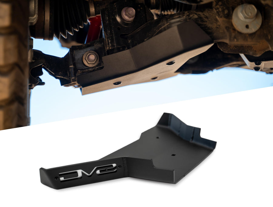 A-Arm Skid Plates DV8 Offroad for 2024 Toyota Tacoma | Double Thick Front End for Maximum Protection | Included Carriage Bolt Hardware | Fully Bolt-On Installation | 5mm Steel | Sold as a Pair