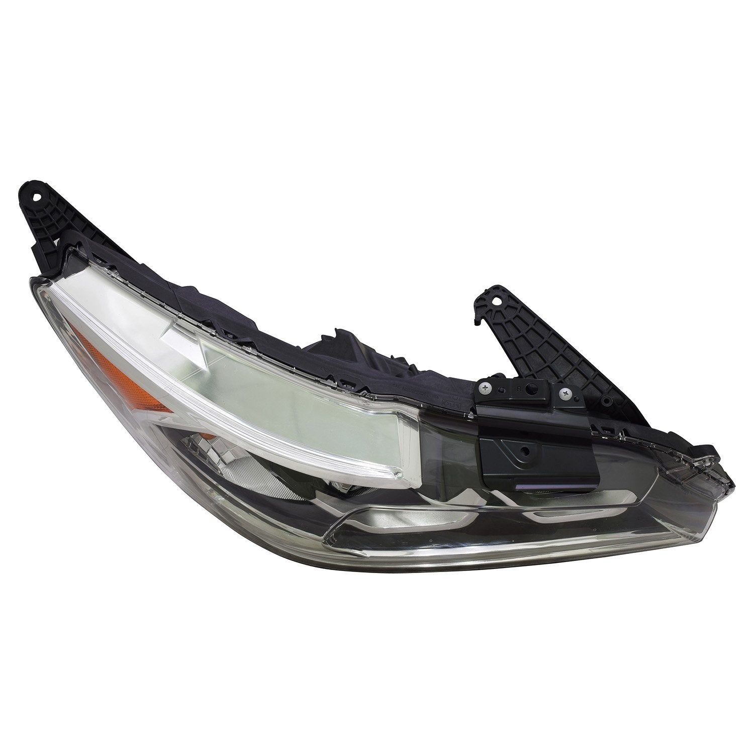 Right TYC Headlight Assembly Compatible with 2016-2017 Honda Accord