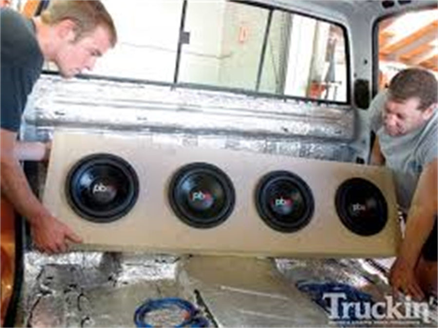Sound and Thermal Insulation Kit HushMat 66309 (12009-Present Quad and Mega Cab Dodge Ram)