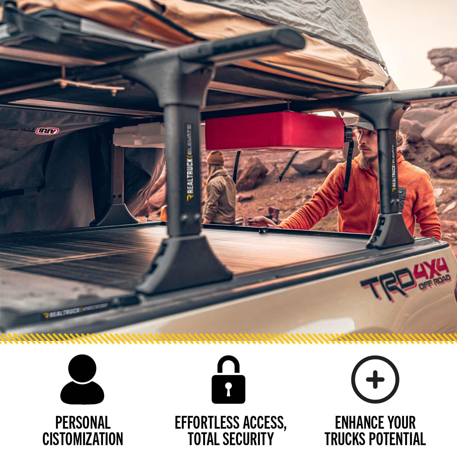 Roll-N-Lock A-Series XT Retractable Truck Bed Tonneau Cover | 575A-XT | Fits Crew Cab, Double Cab 5' 7" Bed (66.7") 2022 - 2025 Toyota Tundra