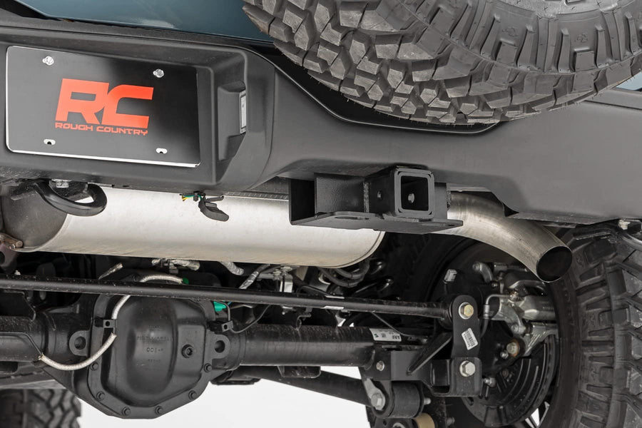 Rough Country 2" Receiver Hitch Class III for Ford Bronco (2021-2025) - Adds 3500LB Towing Capacity, Easy No-Drill Installation