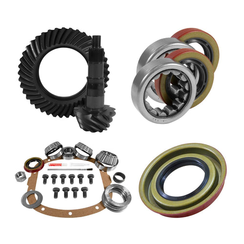 4.11 Rear Ring & Pinion, 7.5/7.625 GM Install Kit, 28spl Posi, Axle Bearings