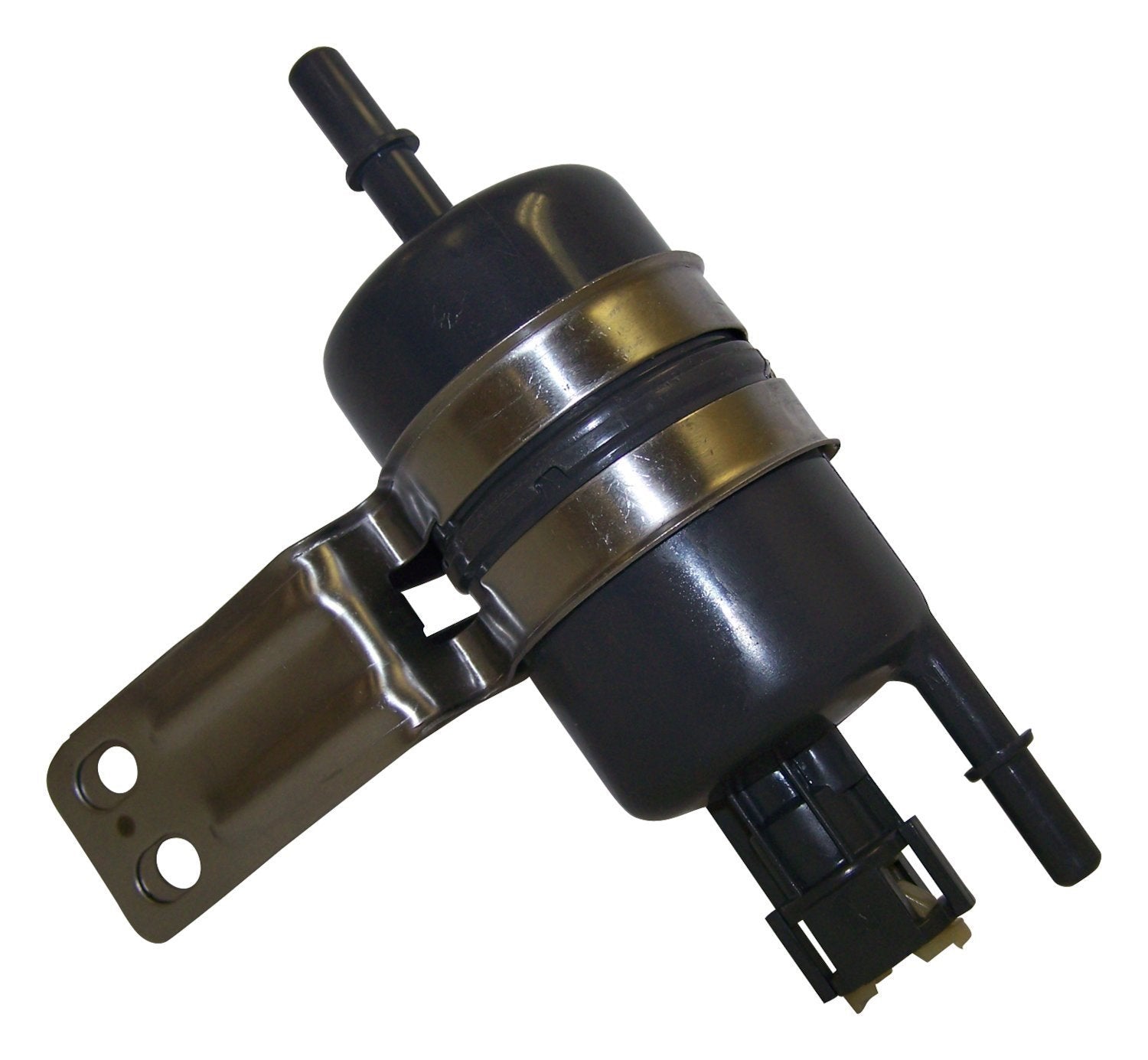 Crown Automotive Air and Fuel Delivery Fuel Filter, black silver