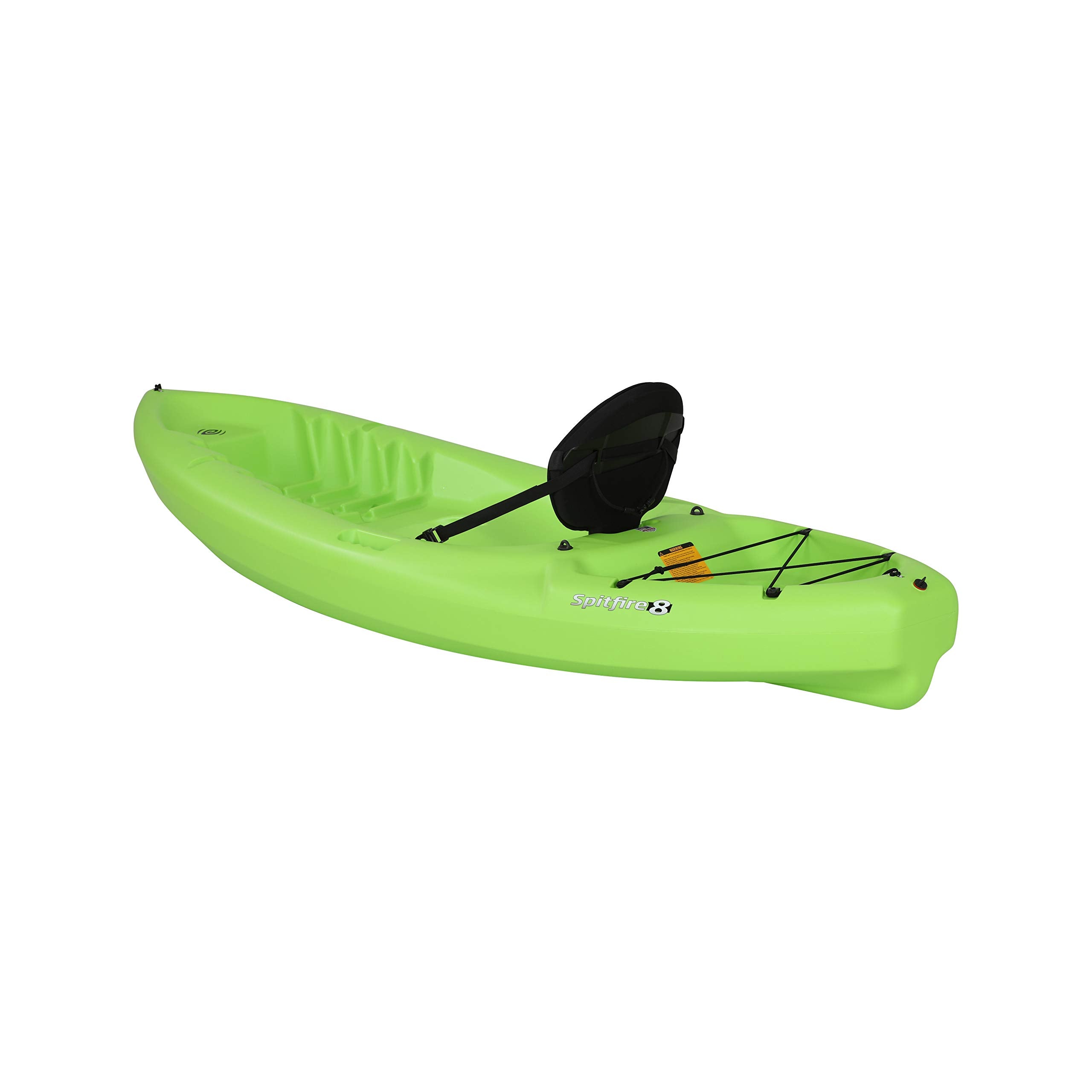 90245 Emotion Spitfire Sit-On-Top 8 Foot Kayak, Green