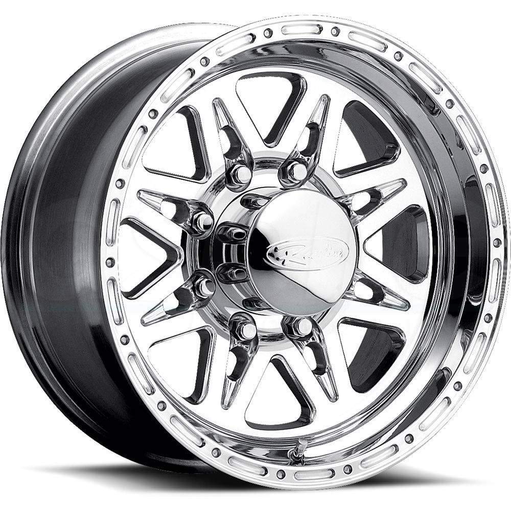 888 RENEGADE Raceline Wheels Polished Wheel (17 x 9. inches /8 x 170 mm, -12 mm Offset)