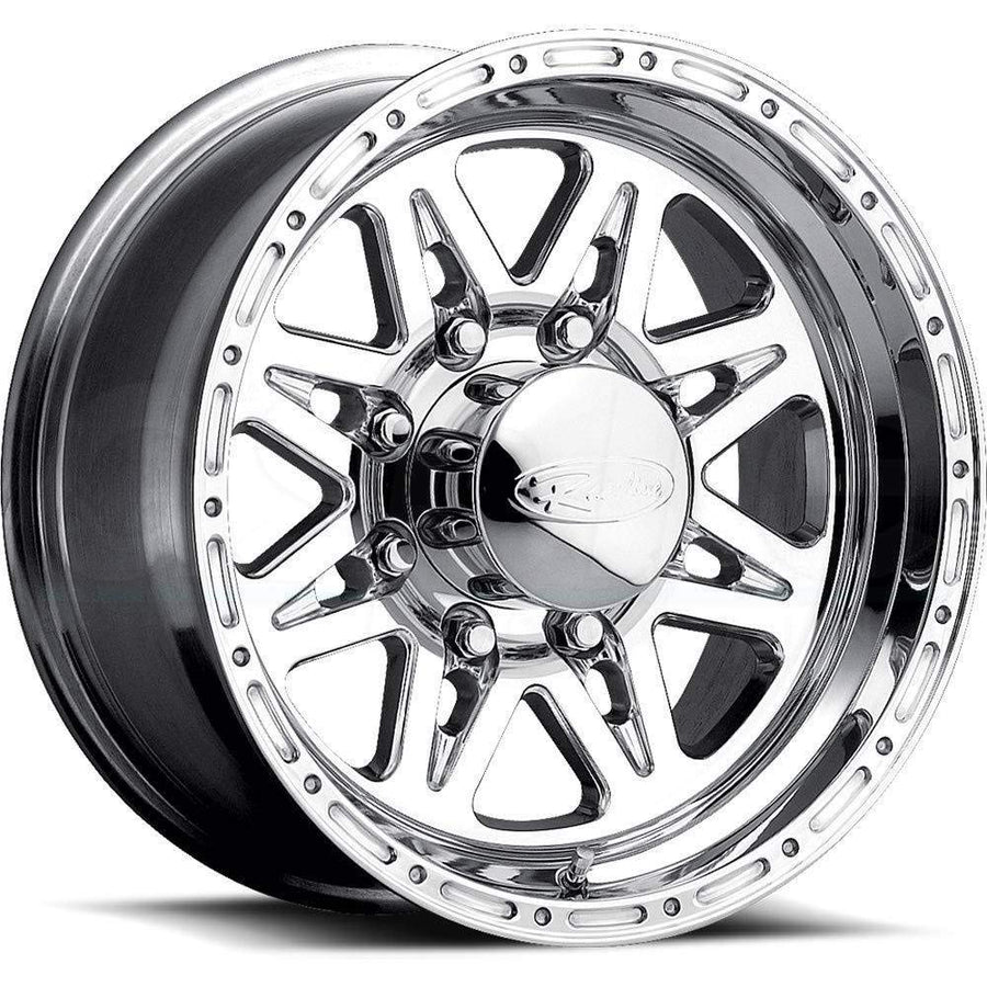 888 RENEGADE Raceline Wheels Polished Wheel (17 x 9. inches /8 x 170 mm, -12 mm Offset)