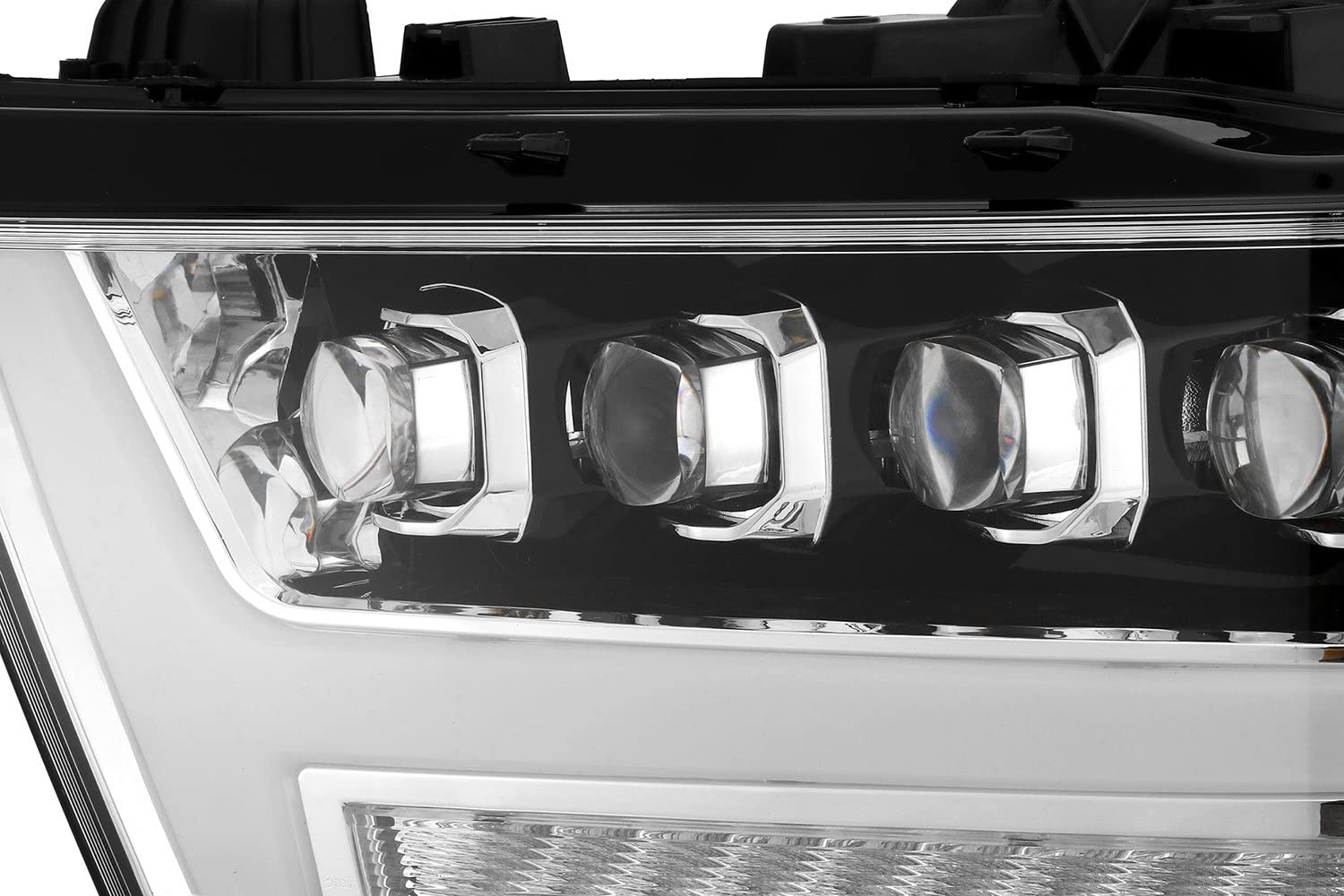 20 Series AlphaRex USA 880517 LED Projector Headlights fits Ram 1500