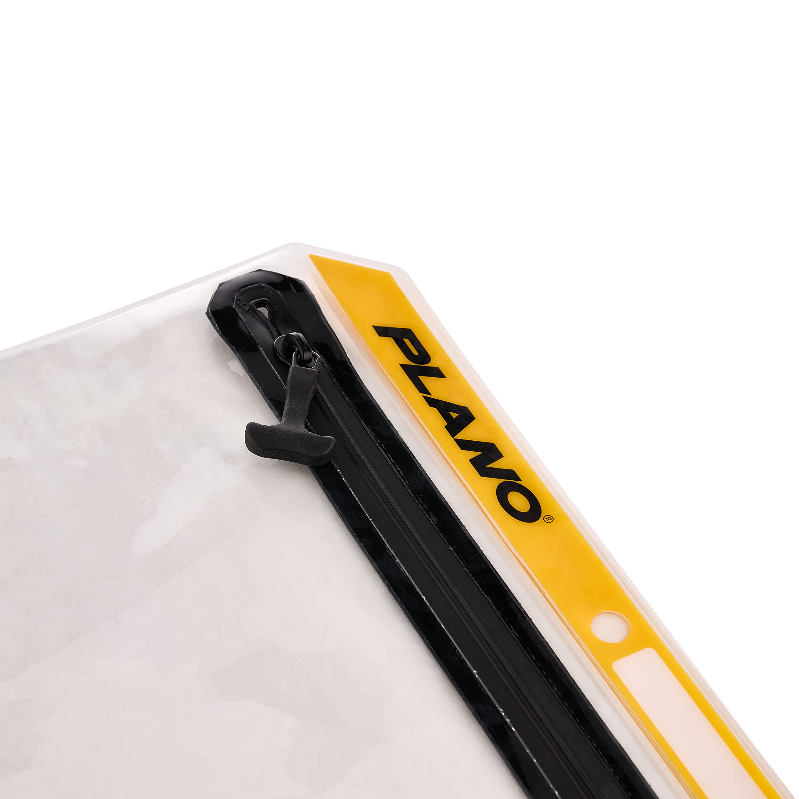 Deluxe XL Waterproof Storage Bag Plano Stowall Series, Transparent, TPU Plastic, Tackle Organization Storage, Heavy-Duty Resealable Zipper Seal Closure