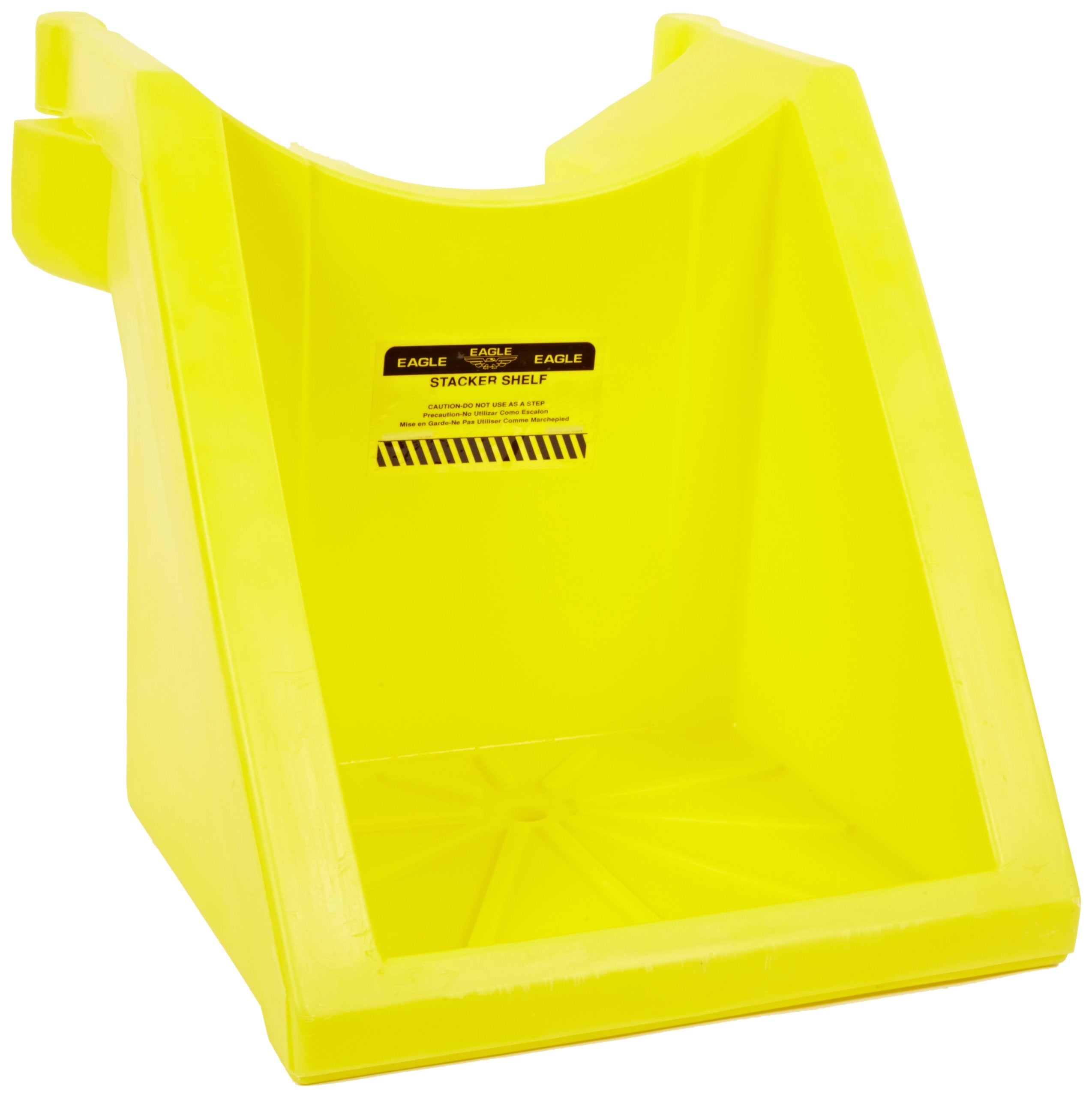 1608 Eagle Polyethylene Drum Stacker Shelf, 23" Length x 19" Width x 19" Height, 100 lbs Load Capacity